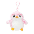 Pom Pom Backpack Clip Pink Soft Toy By Aurora