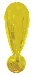 34" Gold Symbol ! Balloon
