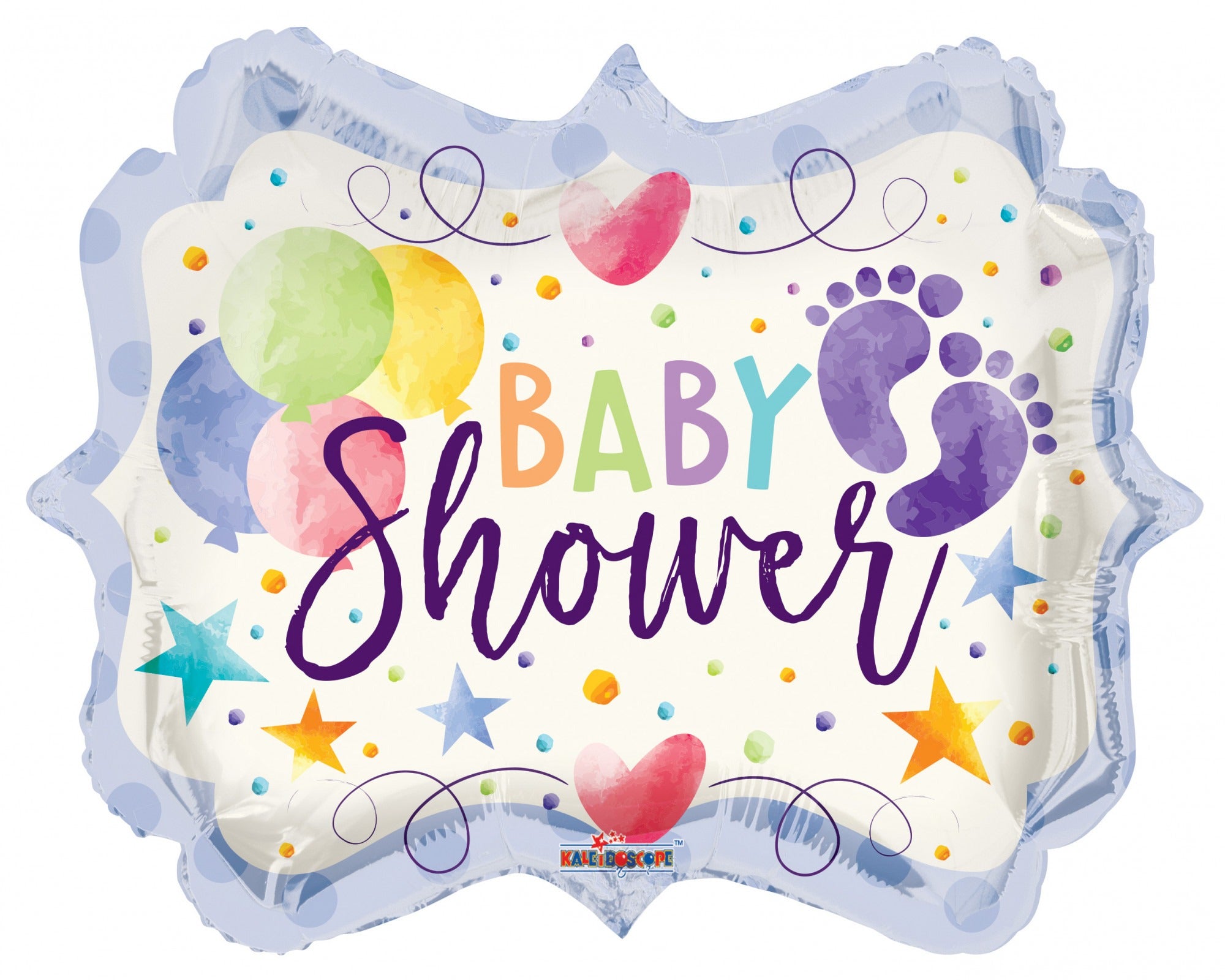 18" Baby Shower Shape
