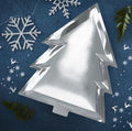 Silver Christmas - Silver Christmas Tree Plate