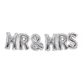 Mr &amp; Mrs Silver Balloon Bouquet