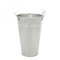 Galvanised Vase 25cm