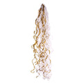 Metallic Gold &amp; White Balloon Tassel