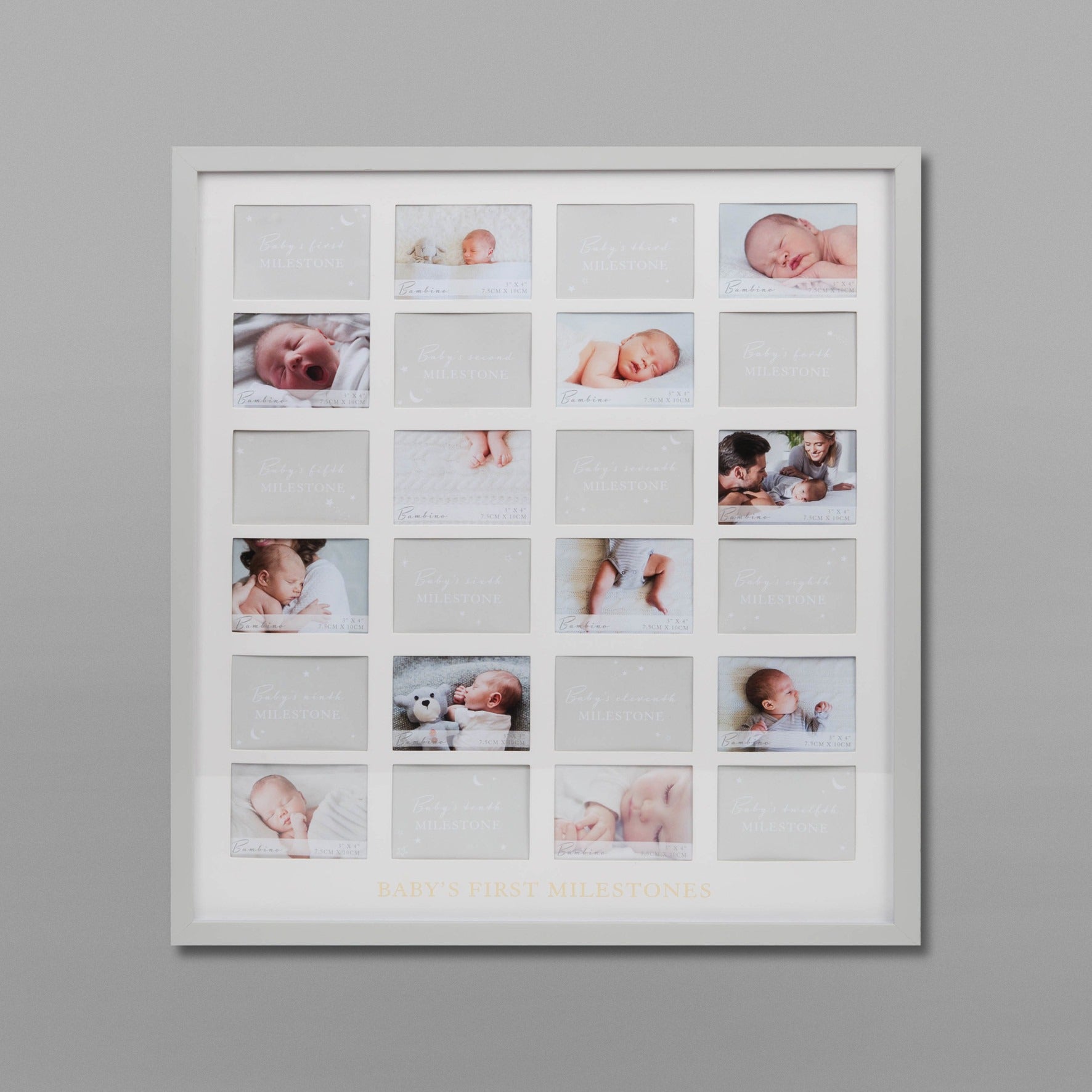 Bambino Milestone Cards &amp; Picture Frame