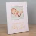 Baby Girl Bambino Paperwrap Photo Frame 4" x 4"