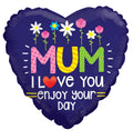 Mum I Love You Balloon (18 Inch)
