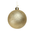 Gold Glitter Shatterproof Bauble (x1) (25cm)