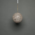 Champagne Glitter Bauble (10cm)