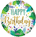18\" ECO ONE Balloon - Birthday Jungle