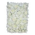 Cream Hydrangea Flower Wall with Roses 40x60cm