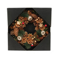 Woodland  Gold Stars &amp; Fruit Wreath (30cm)