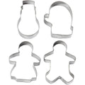 Cookie cutters (Snowman  Glove  Ginger Women &amp; Ginger Man)