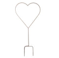Large Metal Heart Stake