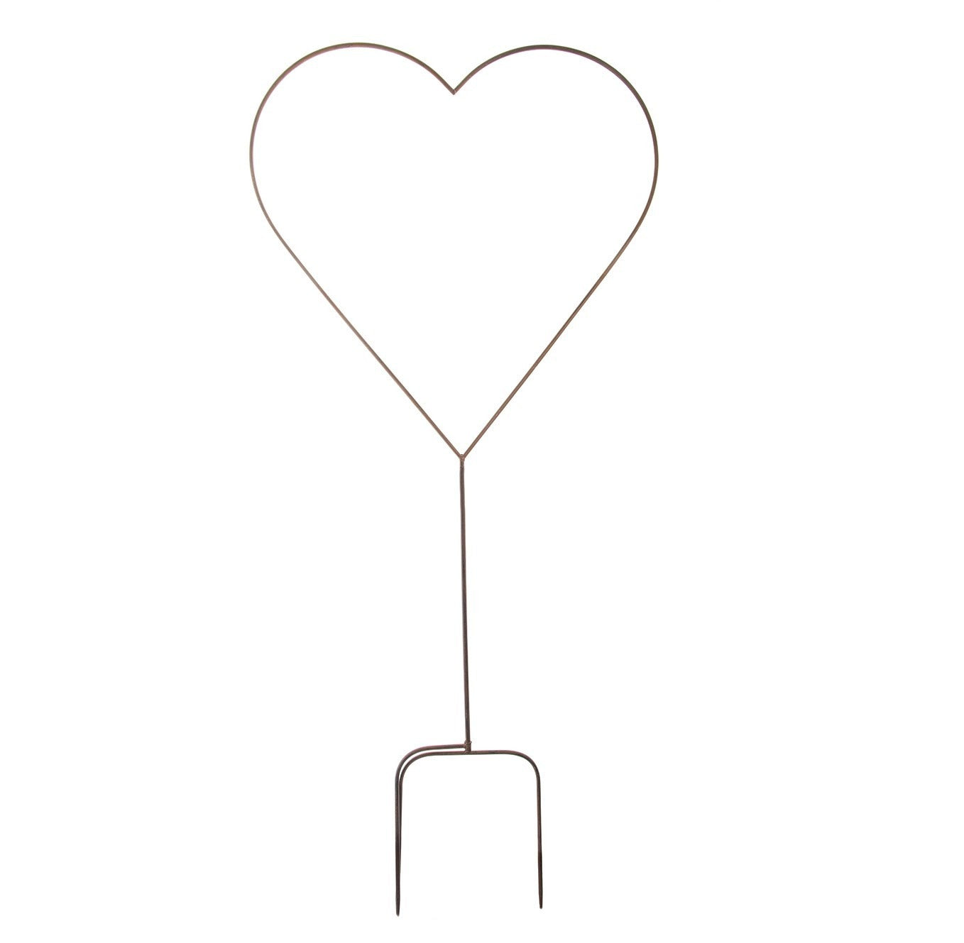 Large Metal Heart Stake