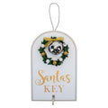 Santa\'s Key Hook Plaque