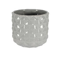 Grey Ceramic Pineapple Pot (13.3cm)