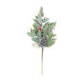 Foliage Pick with Pine Cone &amp; Red Berries (H50cm)