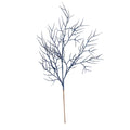 Royal Blue Glitter Twig Stem (H65cm)