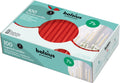 100 Bolsius Professional Tapered Candles - Red (240mm/23mm)