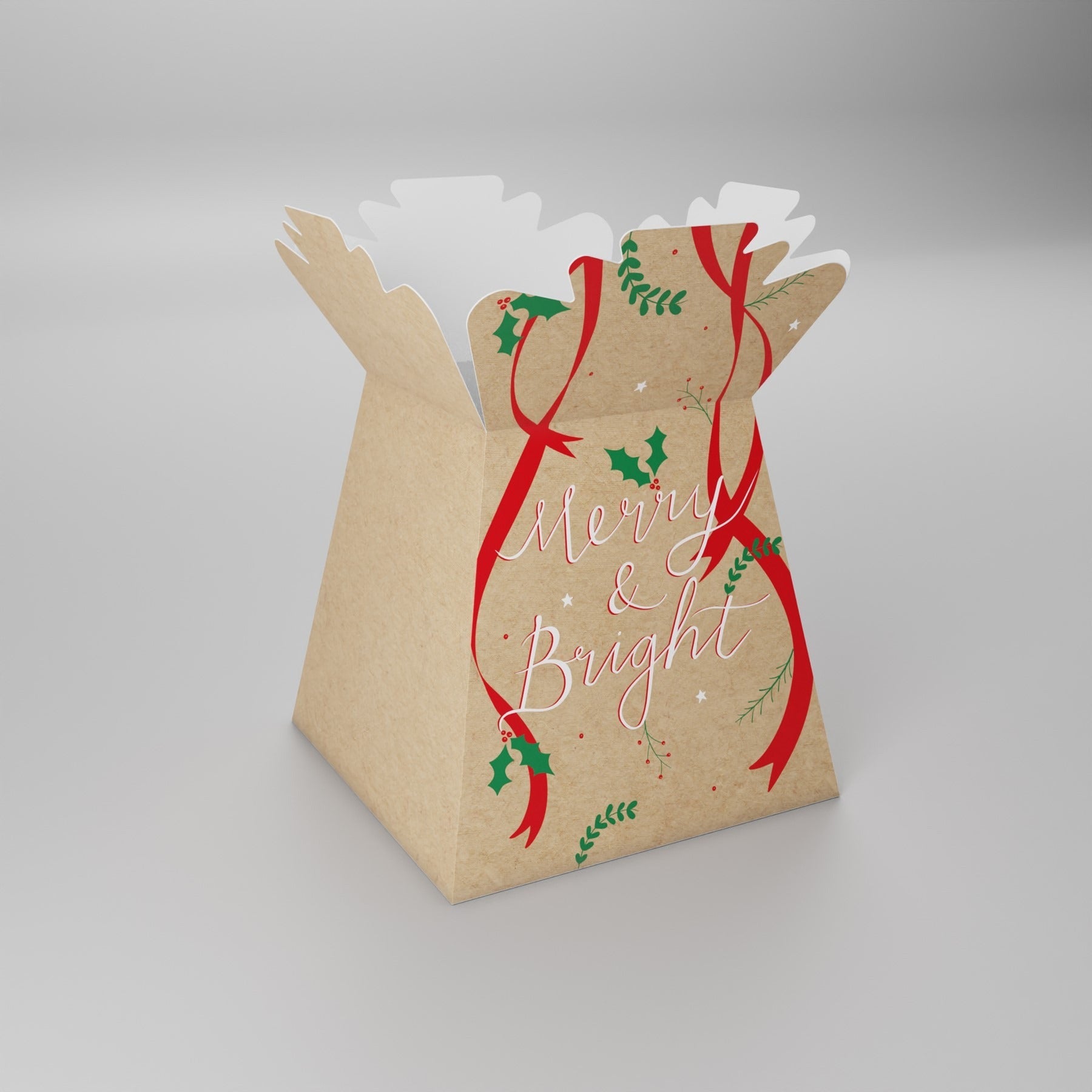 Merry &amp; Bright Living Vase (x30)