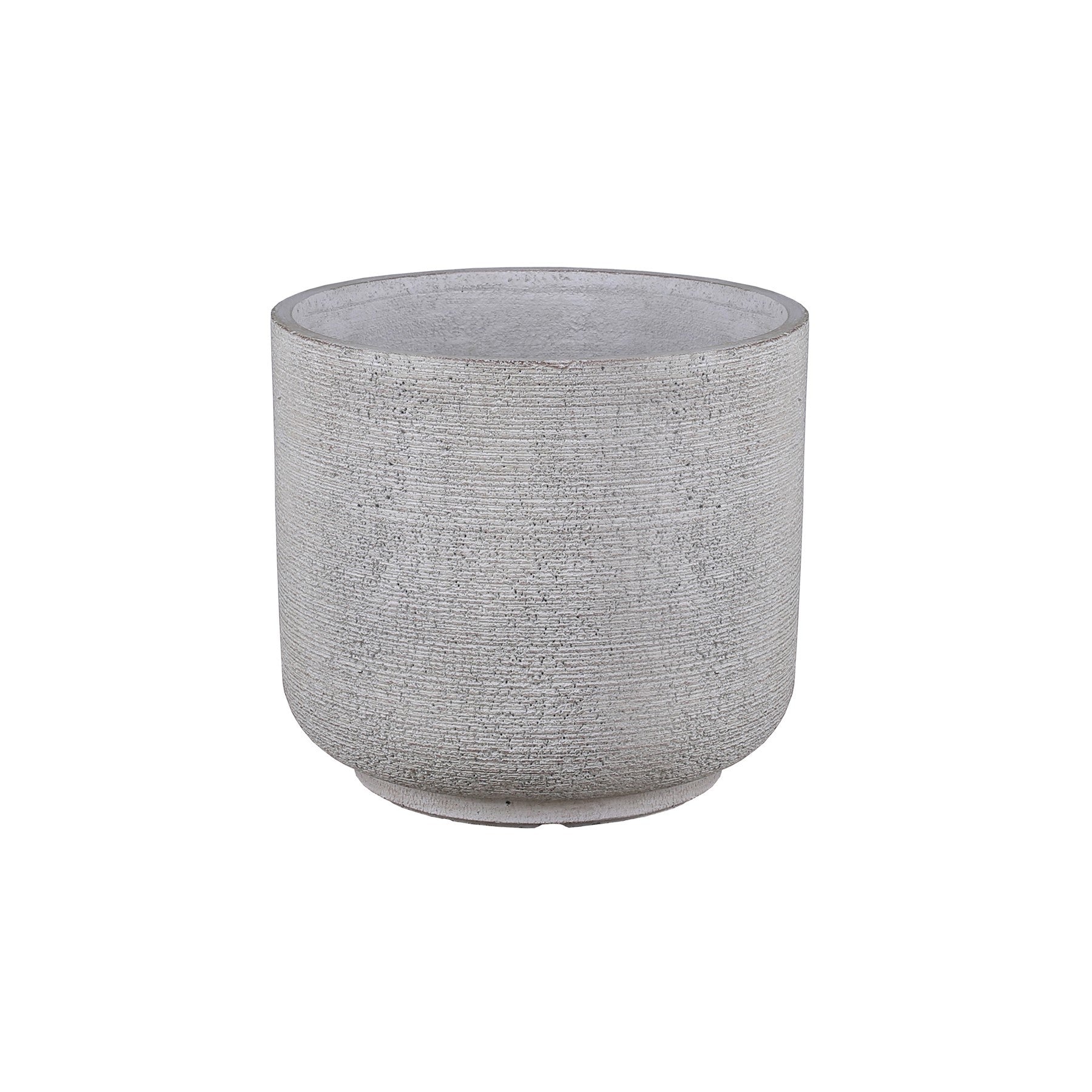 Cream Textured Elemental Hortus Planter (22cm x 25cm)