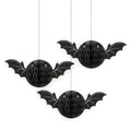 Bat Honeycomb Hanging Decorations