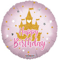 ECO 18inch Metallic Castle Birthday Balloon