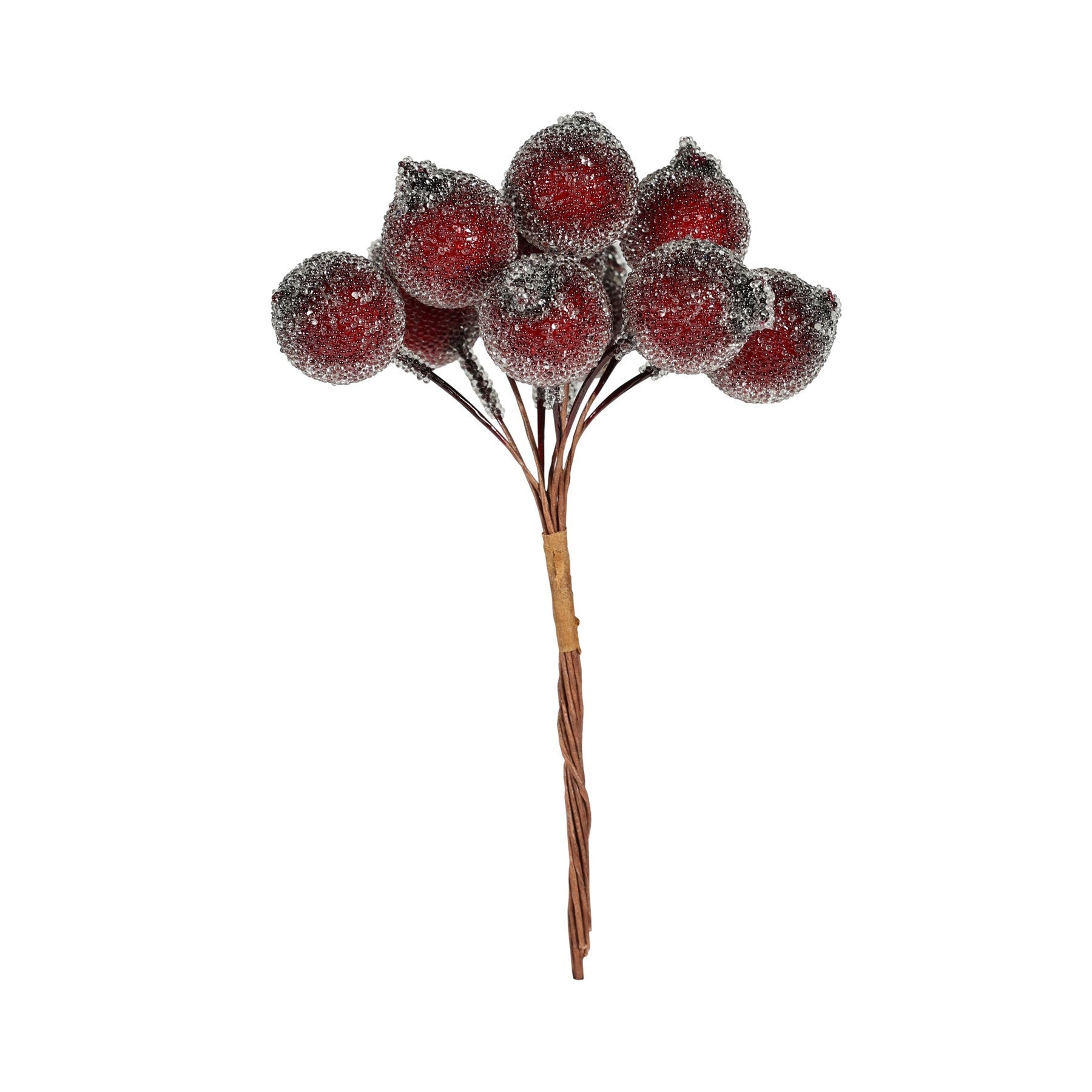 Frosted Berry Bunch (Burgundy  Dia1.8cm)