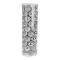 Silver Bauble Tube (6cm) (50 pieces)