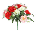 Red Pembroke Carnation Mixed Bunch