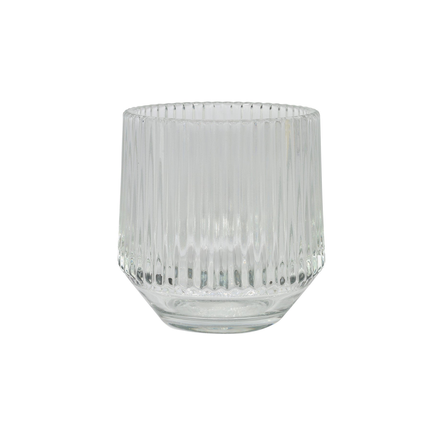 Rigel Ribbed Votive (9.5cm x 9.7cm)