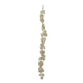 Gold Glitter Leaf Garland (150cm)