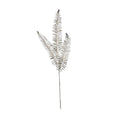 Champagne Metallic Fern Spray Stem (x3 Leaves)
