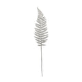 Metallic Fern Leaf stem Champagne