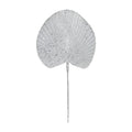 Silver Glitter Palm Spear Stem