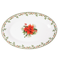 Christmas Holly China Serving Plate