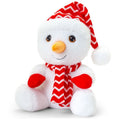 Keeleco Snowman with Striped Hat &amp; Scarf (20cm)
