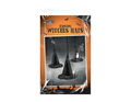 Pack of 3 Hanging Witch Hat Decorations (20cm)