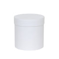 Pearl White Hat Box (D13cm x H14cm)