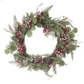 Red Berry &amp; Eucalyptus Wreath
