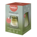 Green Glass Bolsius Clean Light Starter Kit - Gardenia &amp; Fig