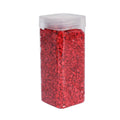 4-6mm Red Pebbles in Square Jar (900gr)