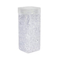 Small Clear Acrylic Stone in Square Jar (320gr)