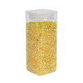 7mm Plastic Yellow Beads (330gr)
