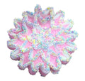 Pink and White Hanging Flower Decoration (12.5cm)