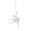 Iridescent Dancing Ballerina Decoration (12cm)