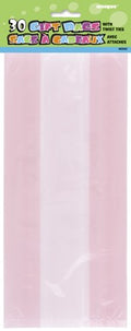 Baby Pink Cello Bags (x30)