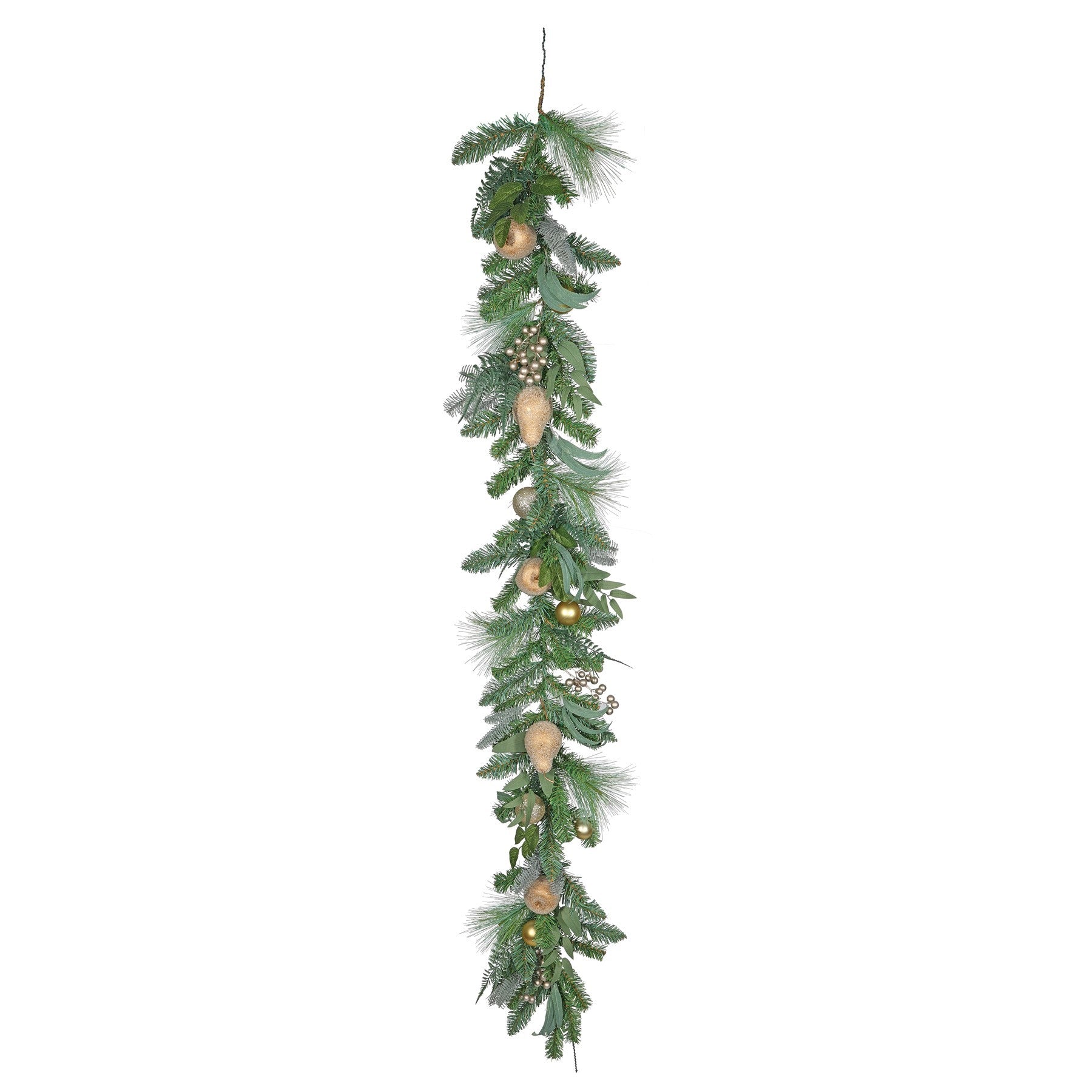 Golden Fruit  Bauble &amp; Berry Garland (180cm)