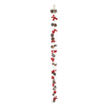 Cone &amp; Red Berry Garland (180cm)