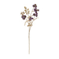Purple &amp; Gold Rose Spray (78cm)